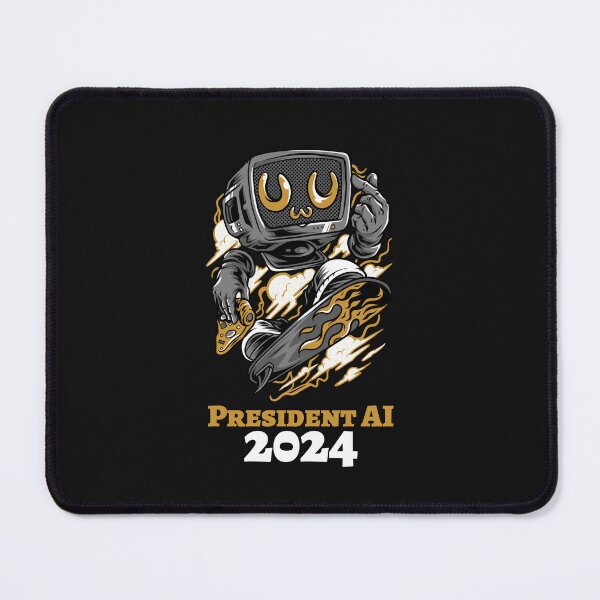 Item preview, President AI 2024 designed and sold by WovenVelocity.