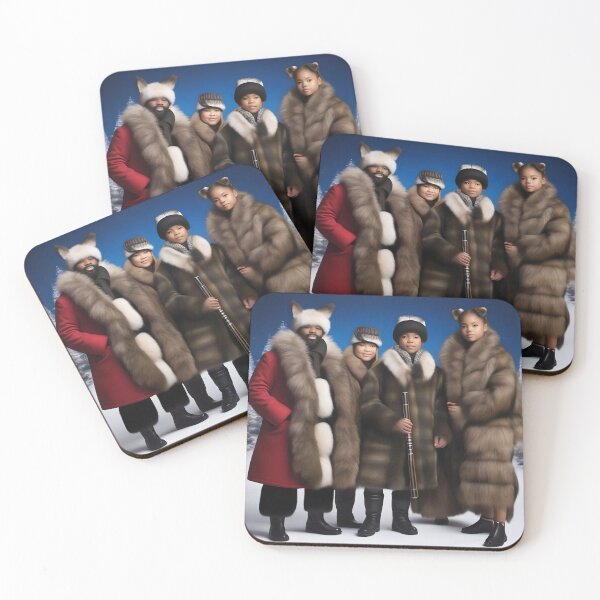 Item preview, NORTHERN TRIBE WINTER FURS designed and sold by PIGCASSOSAIART.