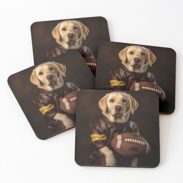 Item preview, Football Labrador Retriever designed and sold by Samuelsboro.