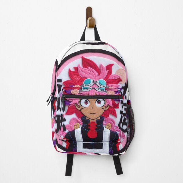 Item preview, Pink Haired Kawaii Manga Girl | Embroidered Digital Illustration felt designed and sold by GALUMARKET.