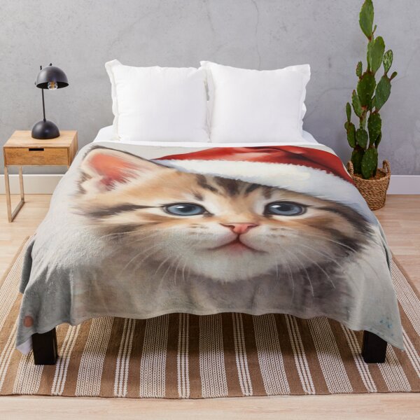 Item preview, Christmas kitten designed and sold by Geddit Designs.