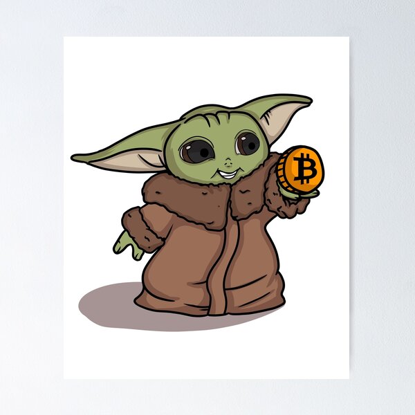 Item preview, BItcoin Y*da designed and sold by mudahdesign.