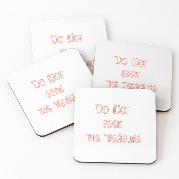 Item preview, Do Not seek the treasure, brother where thou art, letters  designed and sold by CraktmanShop.