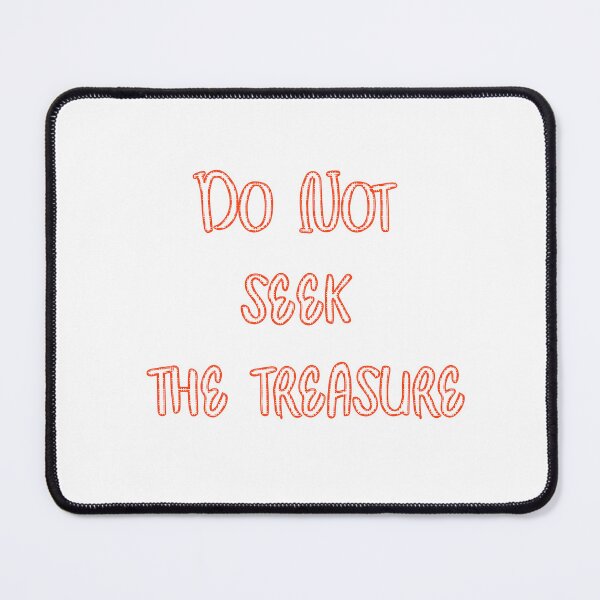 Item preview, Do Not seek the treasure, brother where thou art, letters  designed and sold by CraktmanShop.