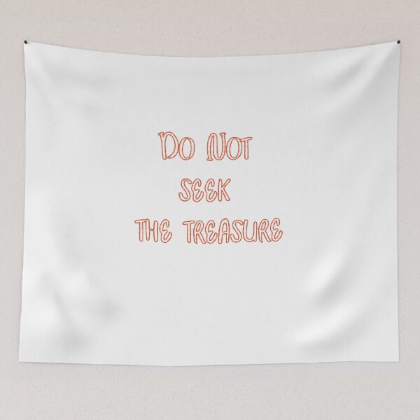Item preview, Do Not seek the treasure, brother where thou art, letters  designed and sold by CraktmanShop.