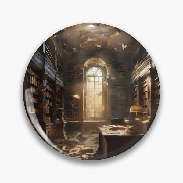 Item preview, Serene Library Solitude designed and sold by RevGens.