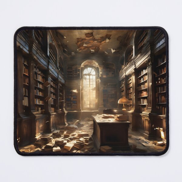 Item preview, Serene Library Solitude designed and sold by RevGens.