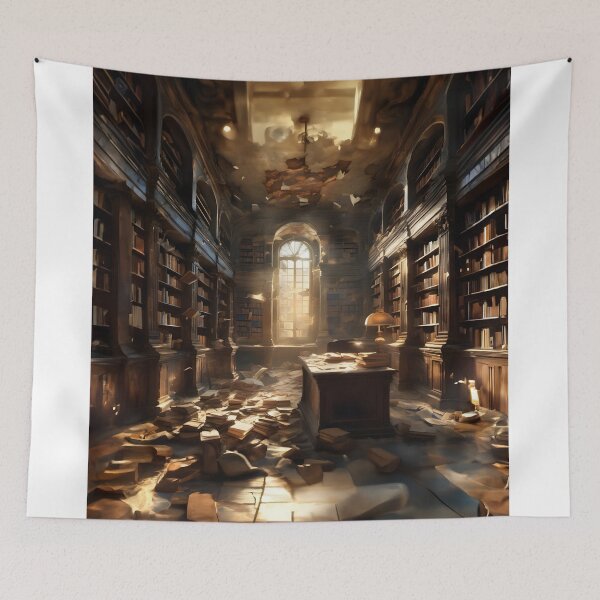 Item preview, Serene Library Solitude designed and sold by RevGens.