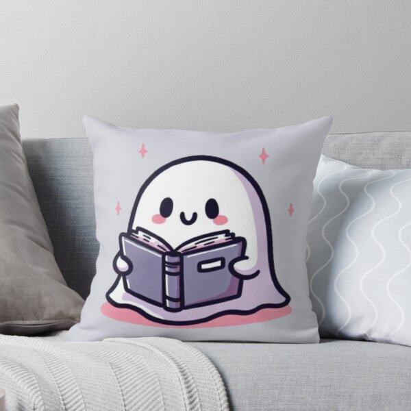 Item preview, Cute Ghost reads a book designed and sold by BeNazzArt.