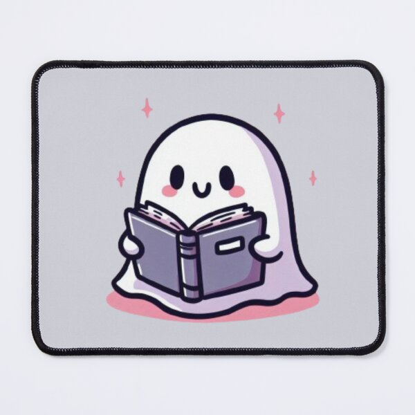 Item preview, Cute Ghost reads a book designed and sold by BeNazzArt.