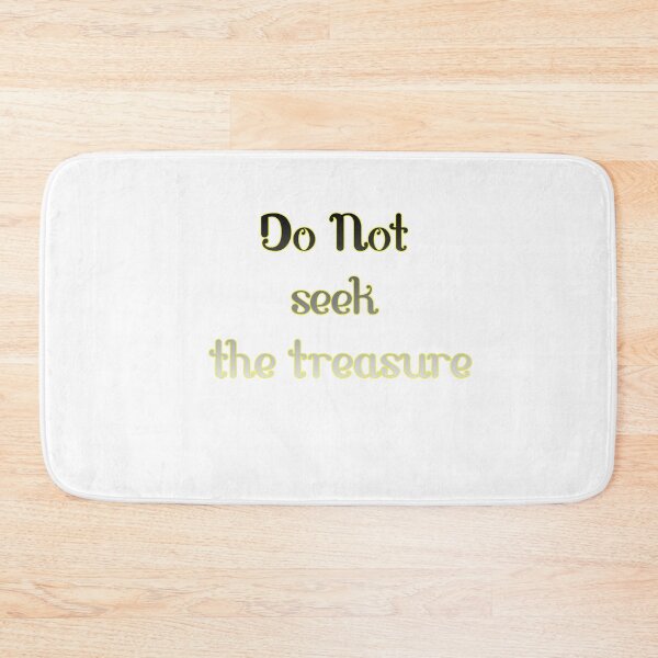 Item preview, Do Not seek the treasure, brother where thou art, letters  designed and sold by CraktmanShop.