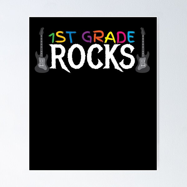 Item preview, 1st Grade Rocks  designed and sold by Kieran Abbott.
