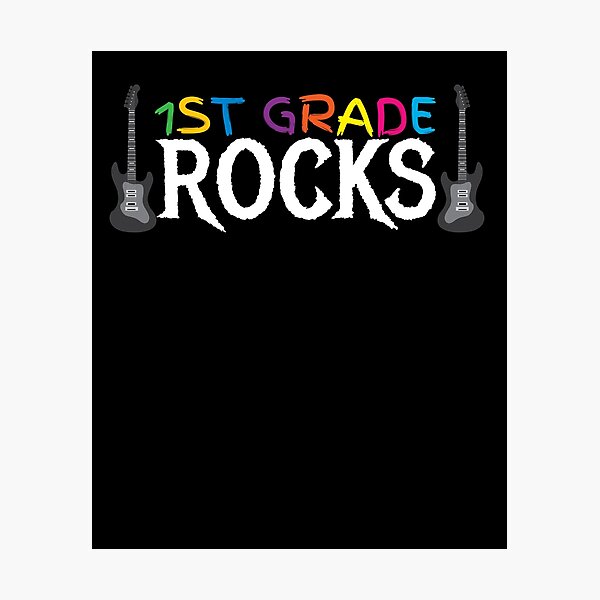Item preview, 1st Grade Rocks  designed and sold by Kieran Abbott.
