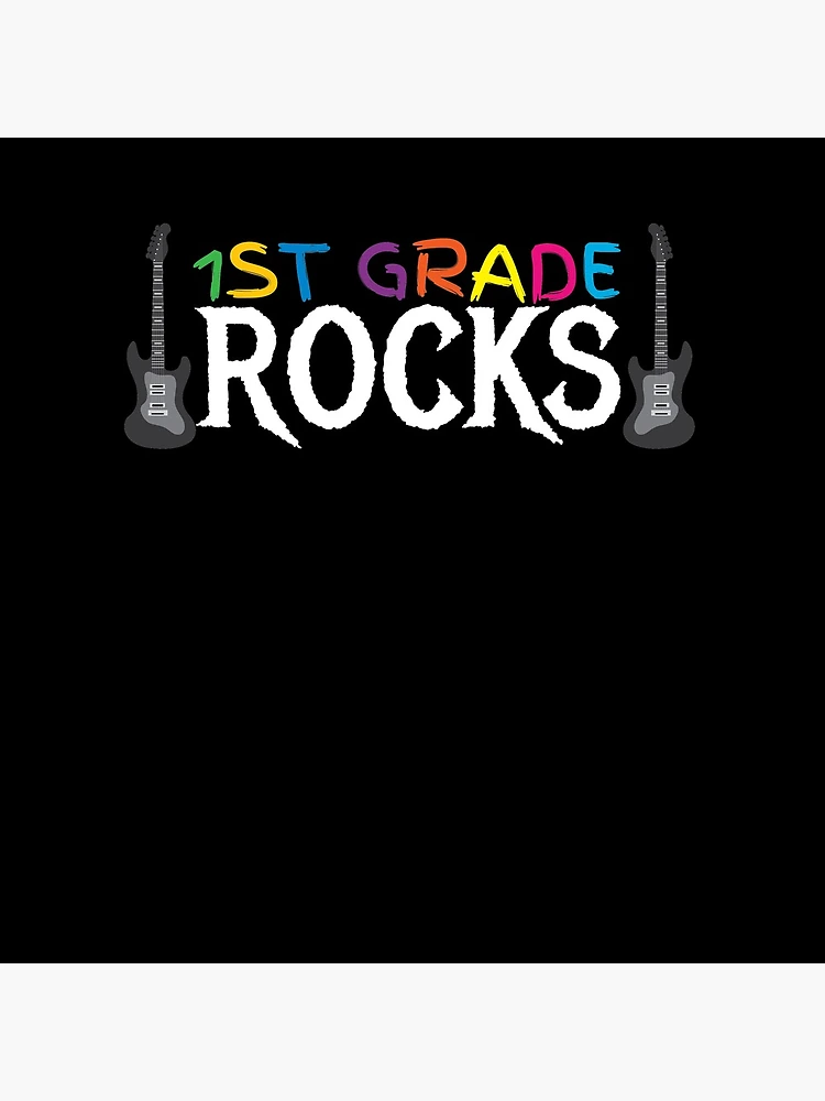Thumbnail 4 of 4, Clock, 1st Grade Rocks  designed and sold by Pricity Designs.