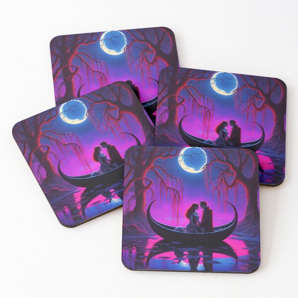 Item preview, Vampire  couple, black light designed and sold by GothicRubette.