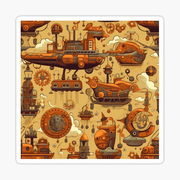 Item preview, Steampunk Odyssey designed and sold by TheMoxieHouse.