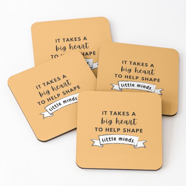 Item preview, It takes a big heart to help shape little minds designed and sold by LoveAlwaysCo.