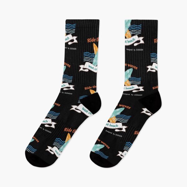 Item preview, RIDE THE WAVES,west coast beach designed and sold by zzzozzo.
