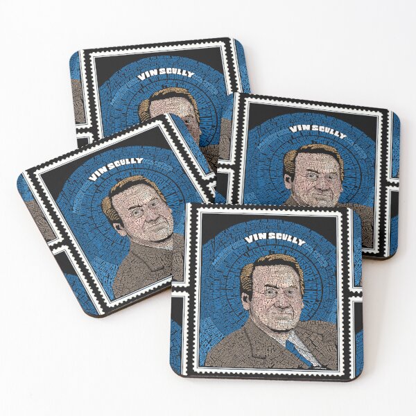 Item preview, VIN SCULLY: A Typographic Portrait designed and sold by ZenPop.
