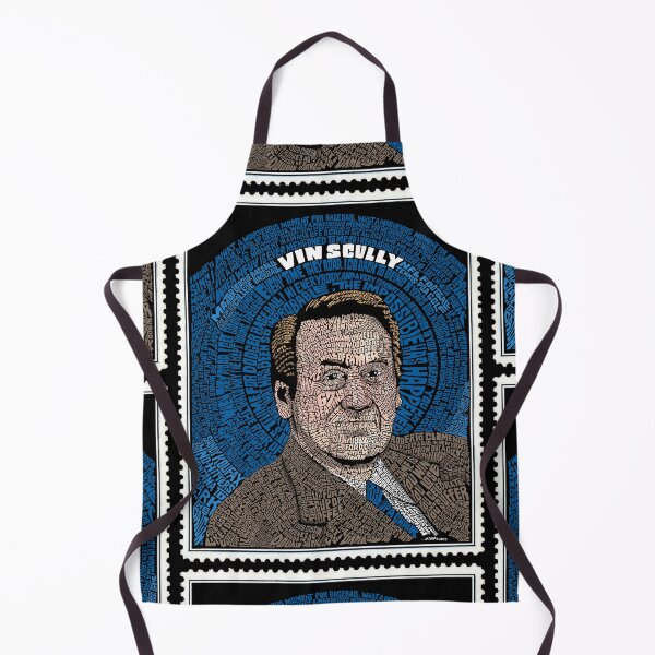 Item preview, VIN SCULLY: A Typographic Portrait designed and sold by ZenPop.