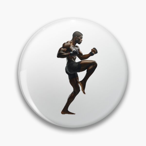Aperçu de l'œuvre Combattant africain MMA Lutteur Boxer Kickboxer Athlète créée et vendue par kylmllr101684.