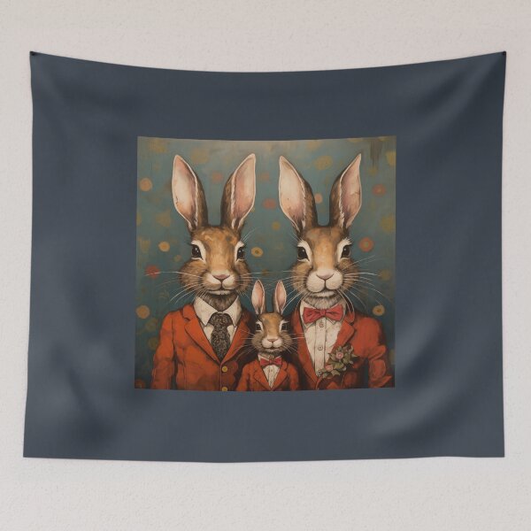 Item preview, Non-traditional Rabbit Family designed and sold by Samuelsboro.