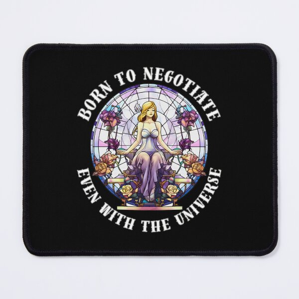 Item preview, Born To Negotiate, Even With The Universe designed and sold by ZodiacWonders.