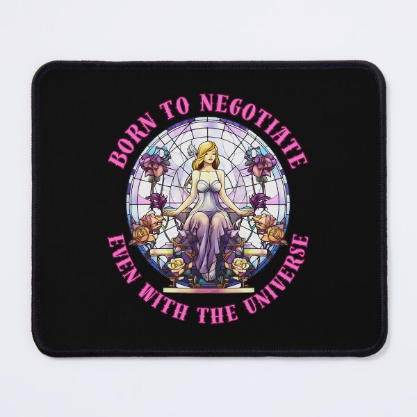 Item preview, Born To Negotiate, Even With The Universe. libra zodiac sign designed and sold by ZodiacWonders.