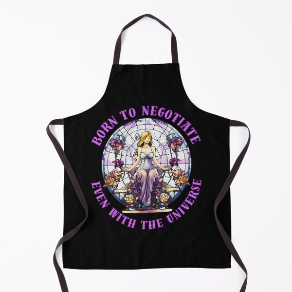Item preview, Born To Negotiate, Even With The Universe. libra season designed and sold by ZodiacWonders.