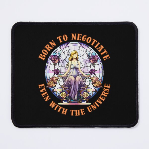 Item preview, Born To Negotiate, Even With The Universe. libra lovers designed and sold by ZodiacWonders.