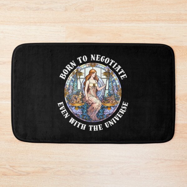 Item preview, Born To Negotiate, Even With The Universe. libra astrological sign designed and sold by ZodiacWonders.