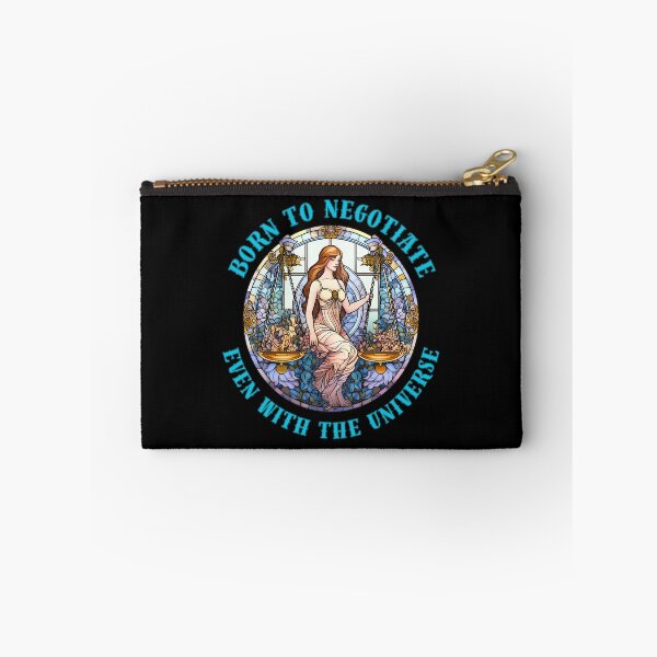 Item preview, Born To Negotiate, Even With The Universe. funny libra designed and sold by ZodiacWonders.