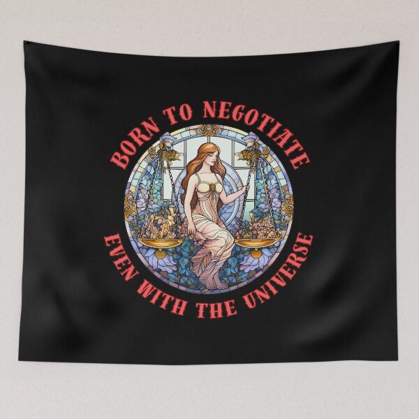 Item preview, Born To Negotiate, Even With The Universe. leo lovers designed and sold by ZodiacWonders.