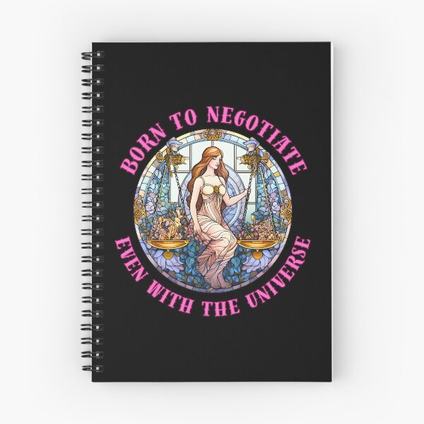Item preview, Born To Negotiate, Even With The Universe. libra october designed and sold by ZodiacWonders.