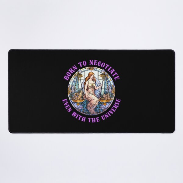 Item preview, Born To Negotiate, Even With The Universe. libra september designed and sold by ZodiacWonders.