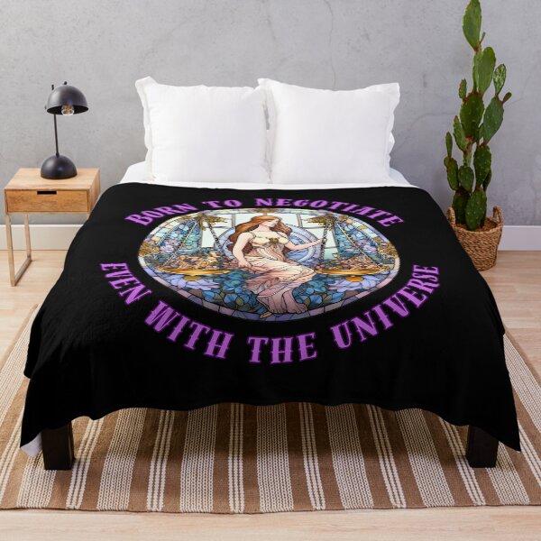 Item preview, Born To Negotiate, Even With The Universe. libra september designed and sold by ZodiacWonders.