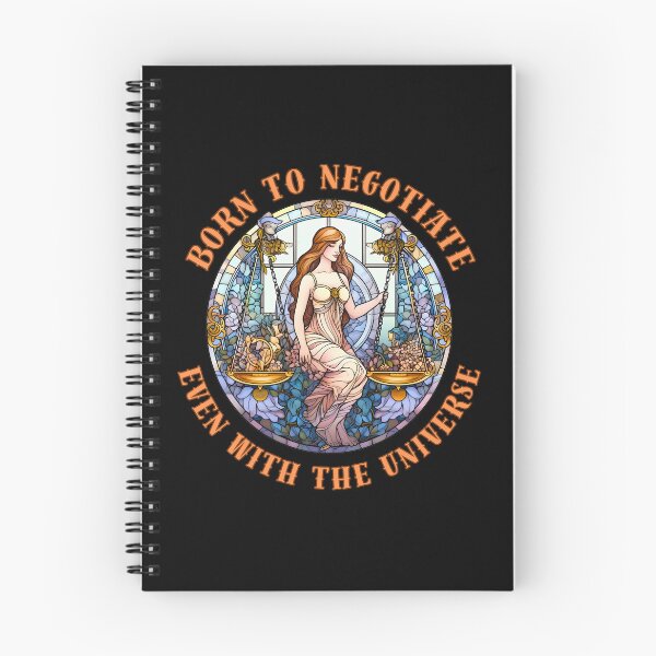 Item preview, Born To Negotiate, Even With The Universe. sun in libra designed and sold by ZodiacWonders.