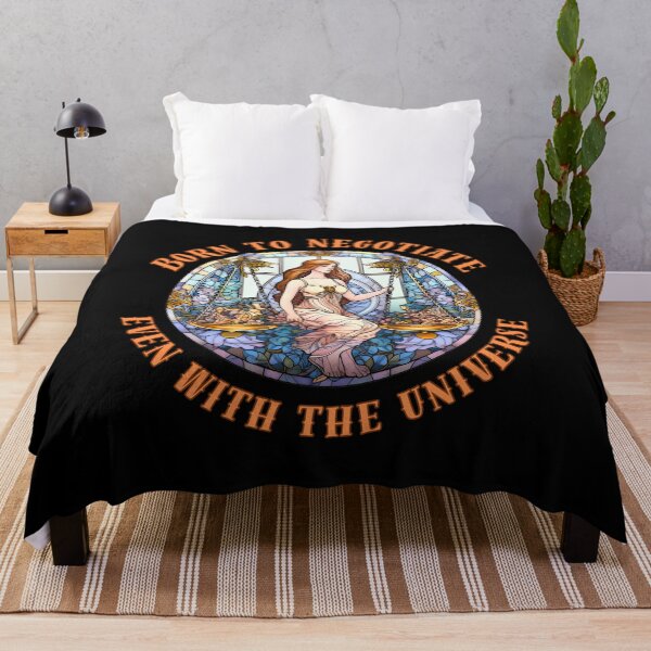 Item preview, Born To Negotiate, Even With The Universe. sun in libra designed and sold by ZodiacWonders.