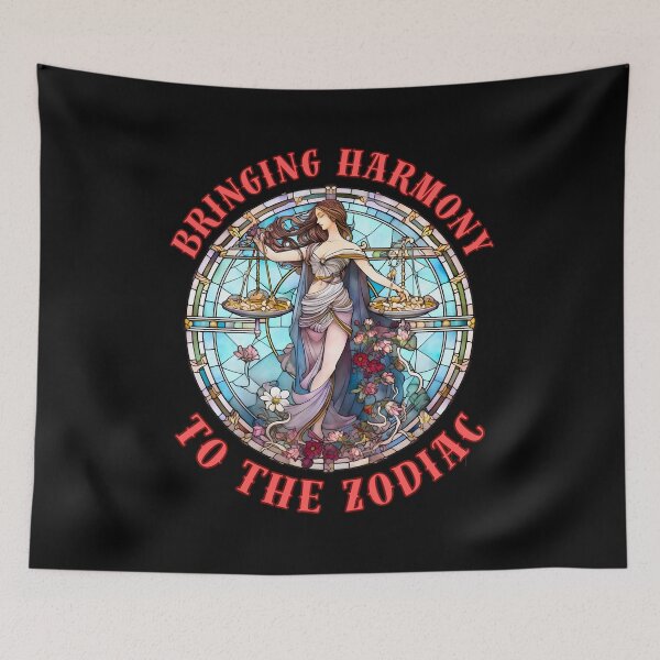 Item preview, Bringing Harmony To The Zodiac. libra astrology designed and sold by ZodiacWonders.