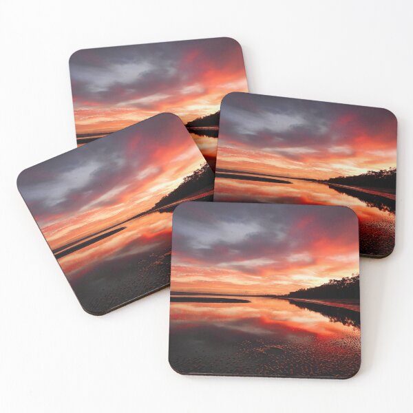 Item preview, Sunrise colours Dundowran Beach  designed and sold by Mark Grimsley.