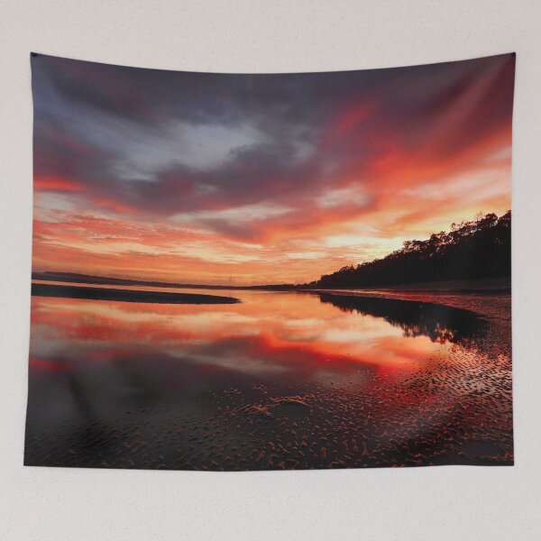 Item preview, Sunrise colours Dundowran Beach  designed and sold by Mark Grimsley.