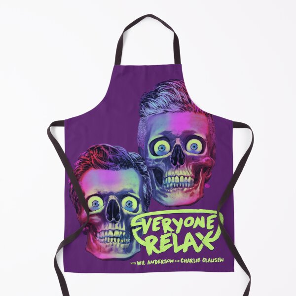 Item preview, EVERYONE RELAX - 2 Skulls designed and sold by James Fosdike.