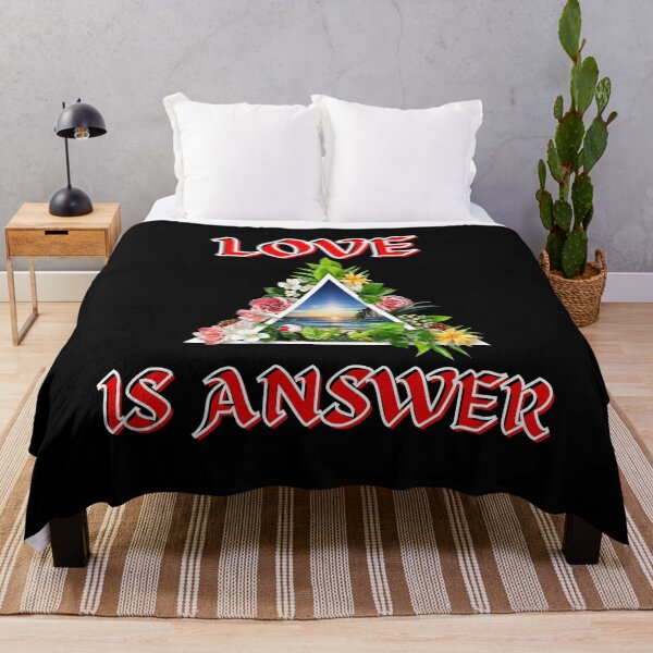 Item preview,  Love is the answer triangle of the paradise funny christian happy gifts  designed and sold by thankful-loco.