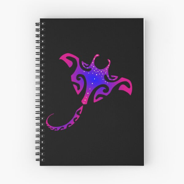 Item preview, FAFAPITI - Manta ray (indigo) designed and sold by Nesian-Tahiti.