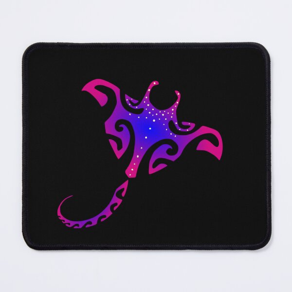 Item preview, FAFAPITI - Manta ray (indigo) designed and sold by Nesian-Tahiti.