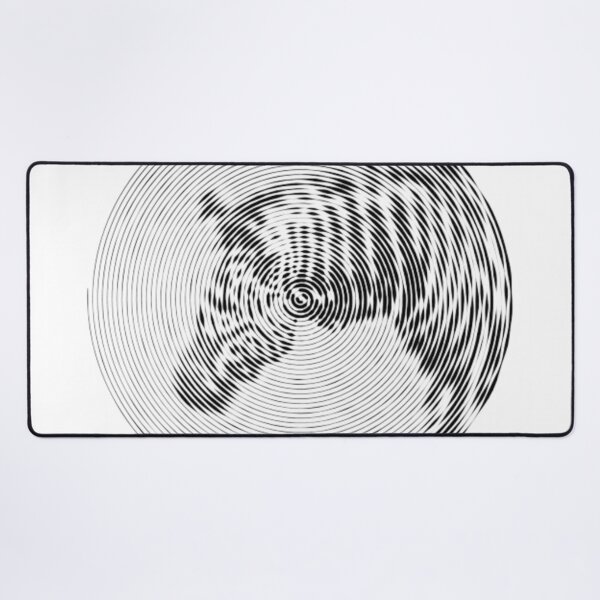 Item preview, Zebra Spiroglyph Spiral Art Low Poly designed and sold by SpiroJo.
