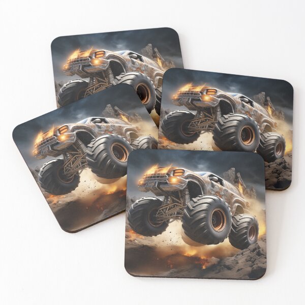 Item preview, Monster Truck on a Distant Planet designed and sold by Samuelsboro.