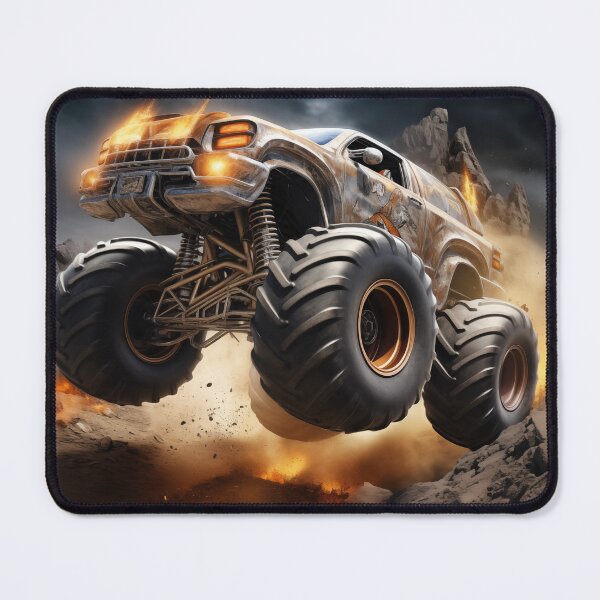 Item preview, Monster Truck on a Distant Planet designed and sold by Samuelsboro.