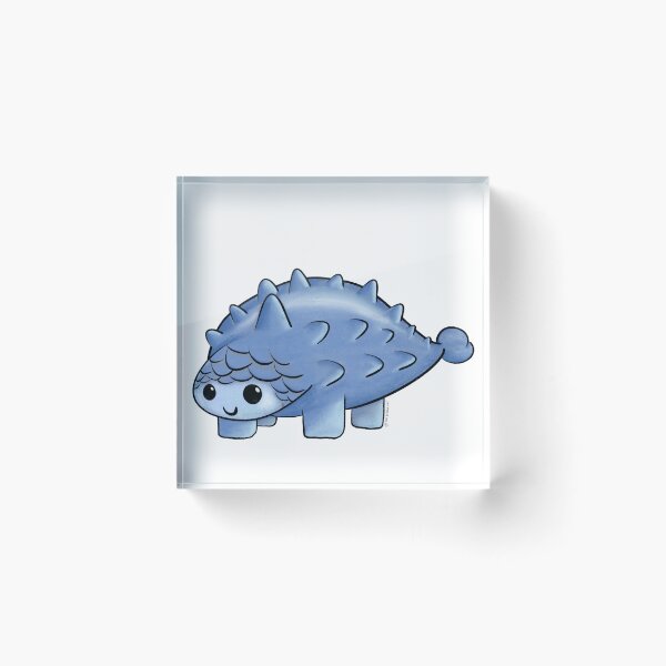 Item preview, Blue ankylosaurus designed and sold by LisaTrincaArt.