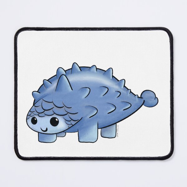 Item preview, Blue ankylosaurus designed and sold by LisaTrincaArt.